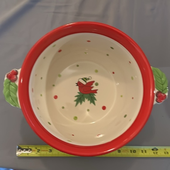 Temptations Christmas 4 Mixing Bowls Winter Whimsy Nesting Bowl Set - Picture 12 of 16